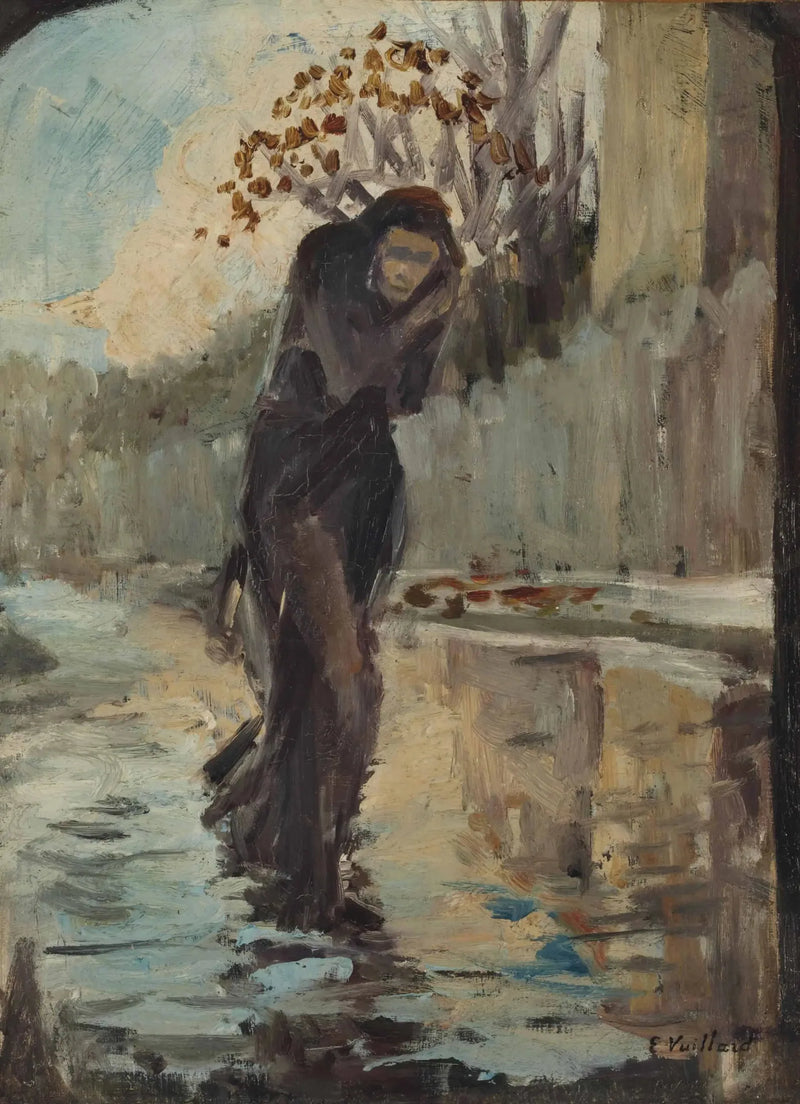Vinteren - Édouard Vuillard