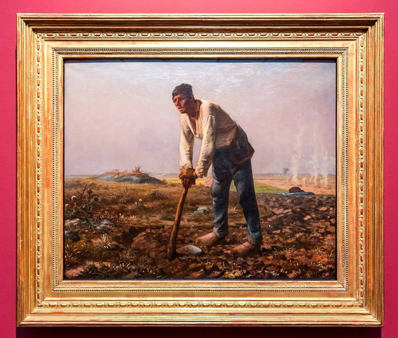 Mannen med hakken - Jean-François Millet
