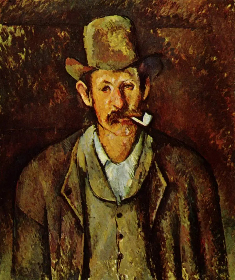 Mannen med pipen - Paul Cézanne