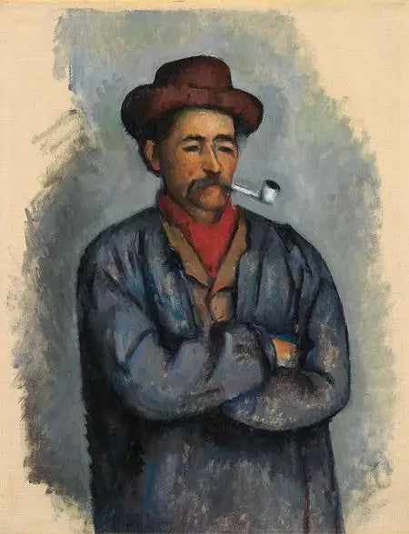 Mannen med pipa - Paul Cézanne
