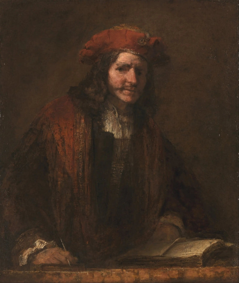 Mannen med den røde luen - Rembrandt