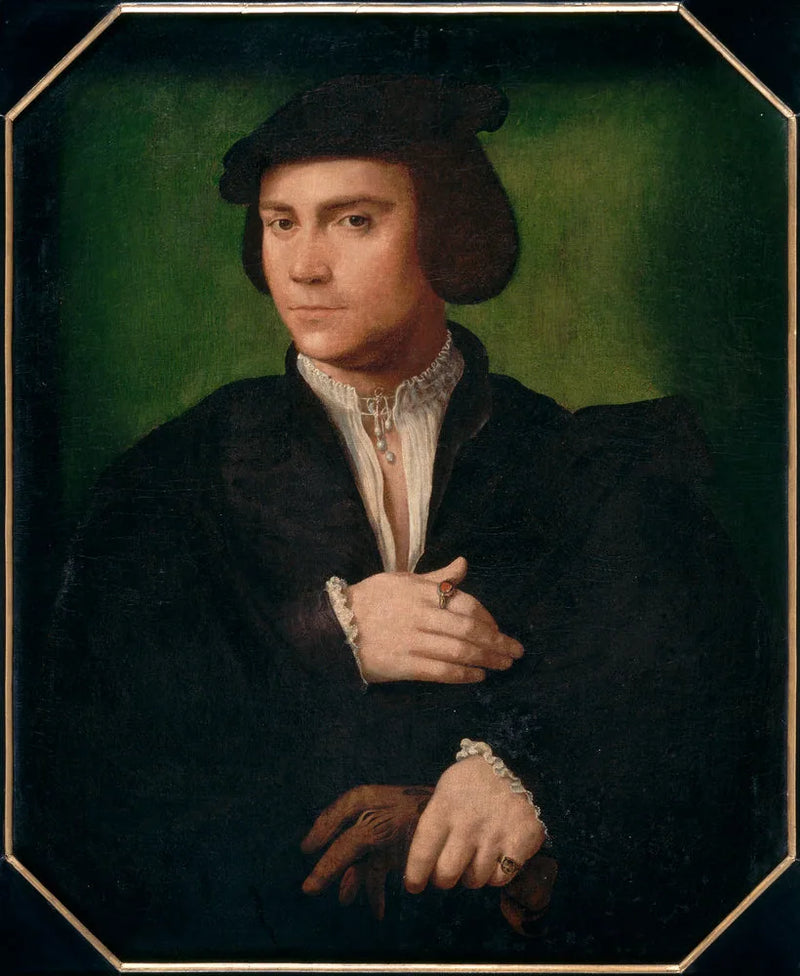 Mannen med hansken - Joos van Cleve