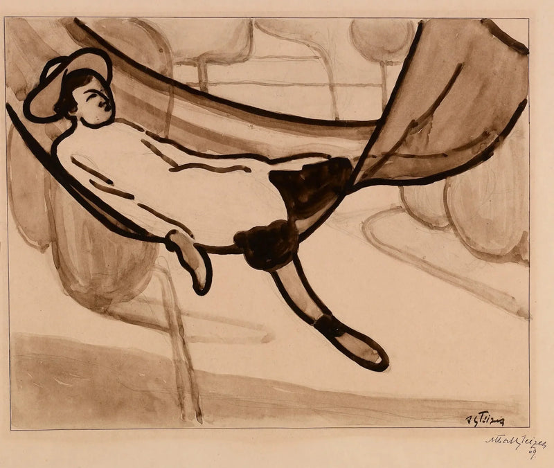 Mannen i hengekøya - Albert Gleizes