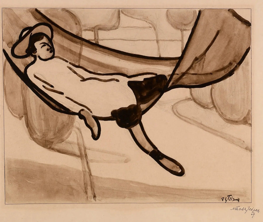 Mannen i hengekøya - Albert Gleizes