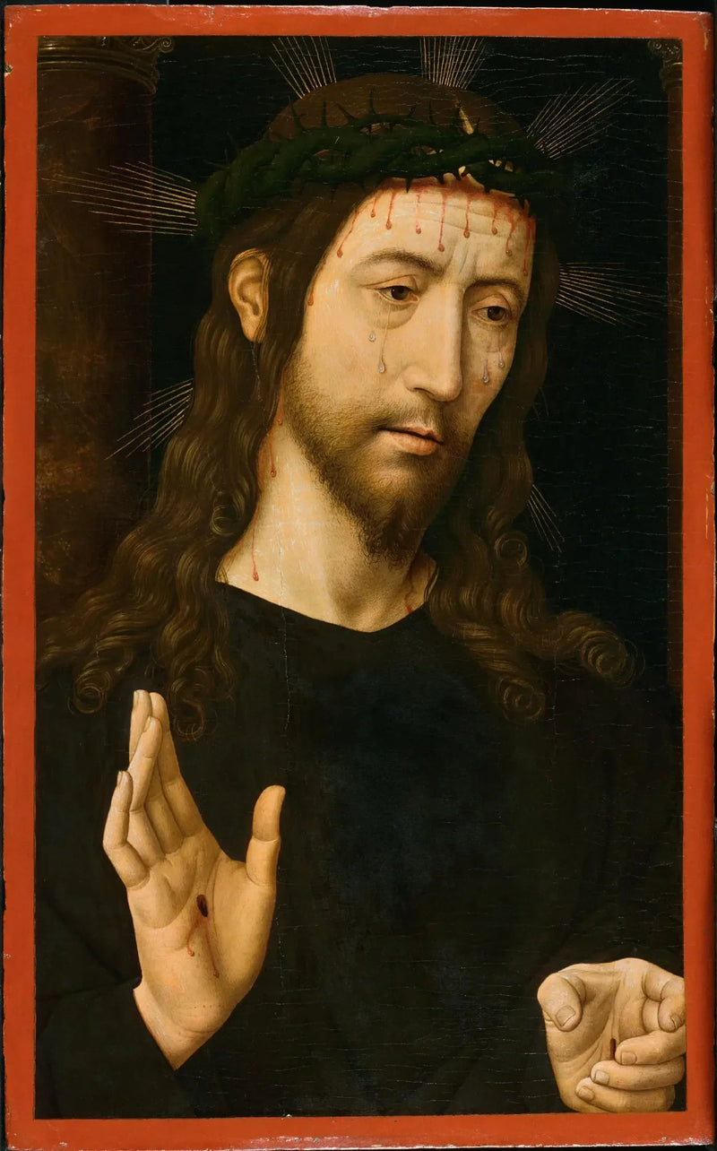 Mannen av smerte (Kristus med tornekronen) - Domenico Ghirlandaio