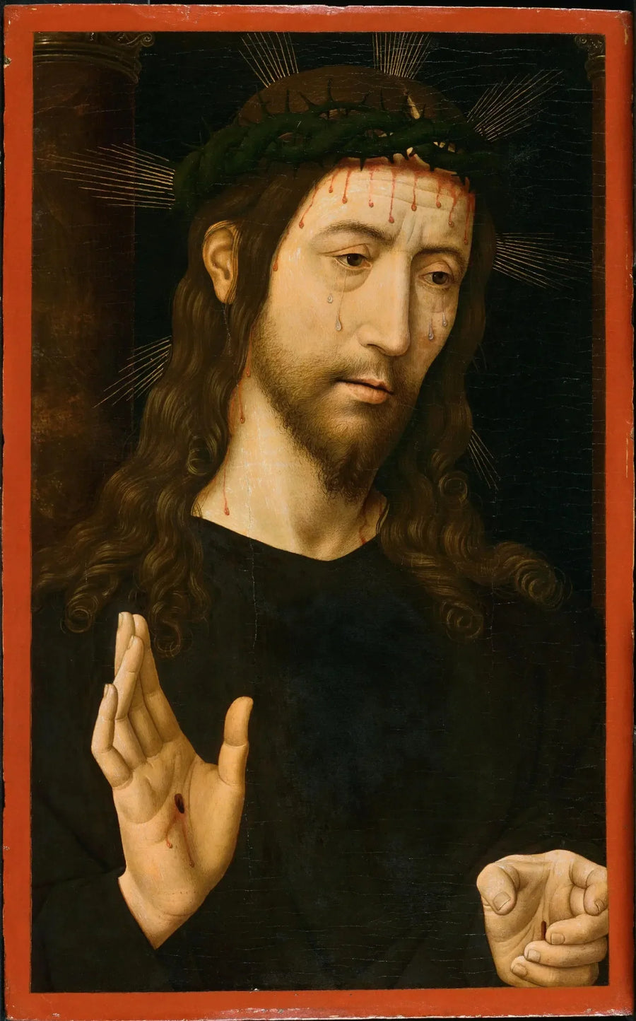 Mannen av smerte (Kristus med tornekronen) - Domenico Ghirlandaio