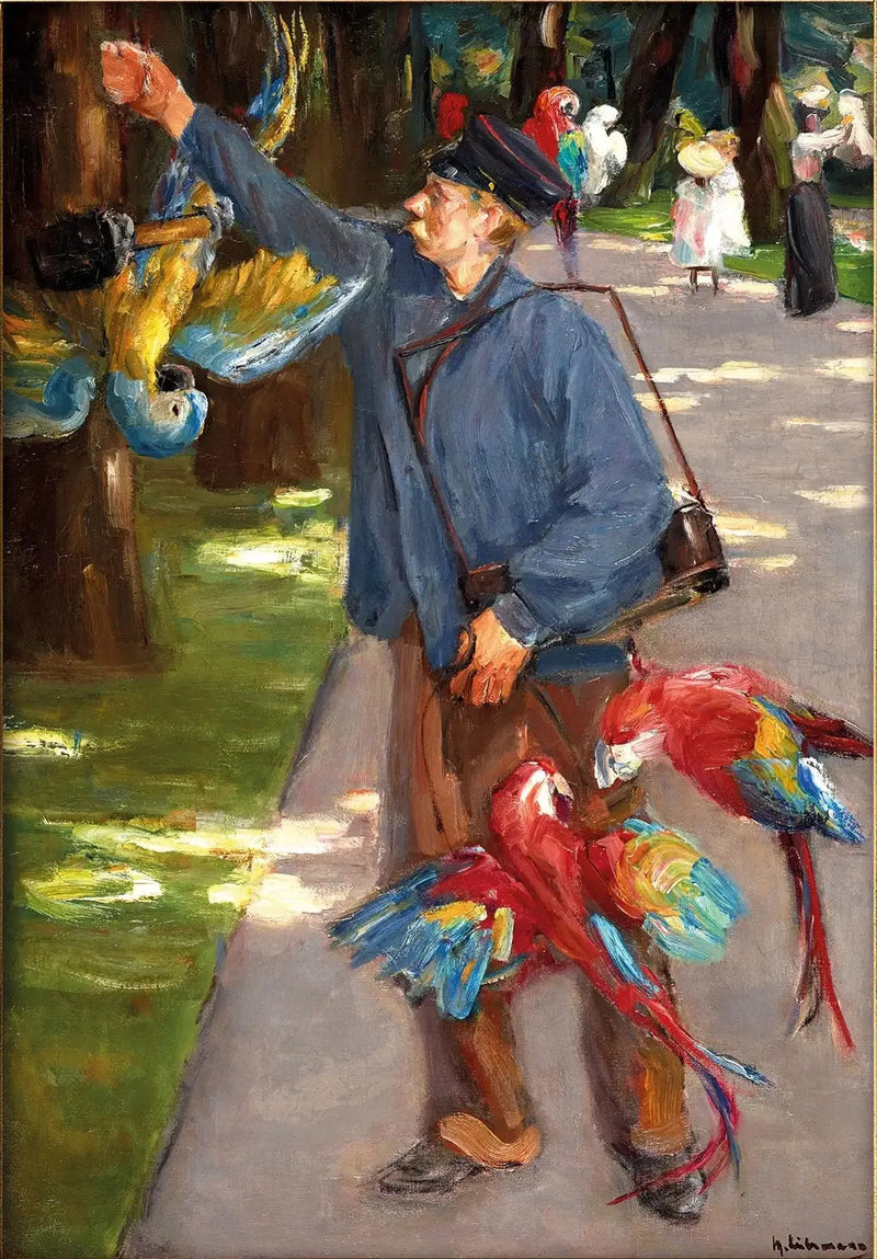 Papegøye mannen - Max Liebermann