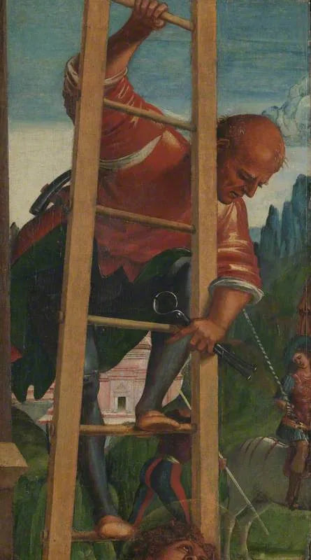 Mannen på en stige - Luca Signorelli