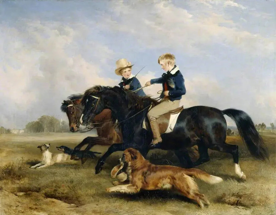 Den ærede E. S. Russell og hans bror - Edwin Henry Landseer

Source:
L'honorable E. S. Russell et son frère - Edwin Henry Landseer
