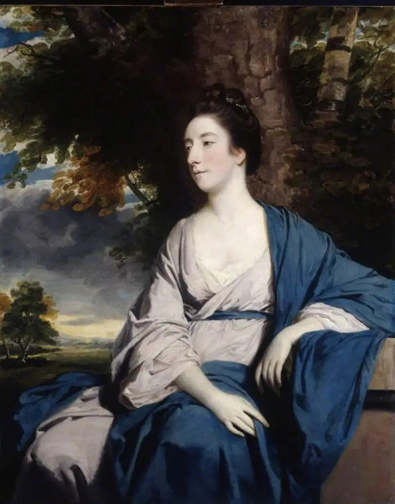 Den ærede Mary Vernon, Mme George (Adams) Anson (1739-1843) - Joshua Reynolds