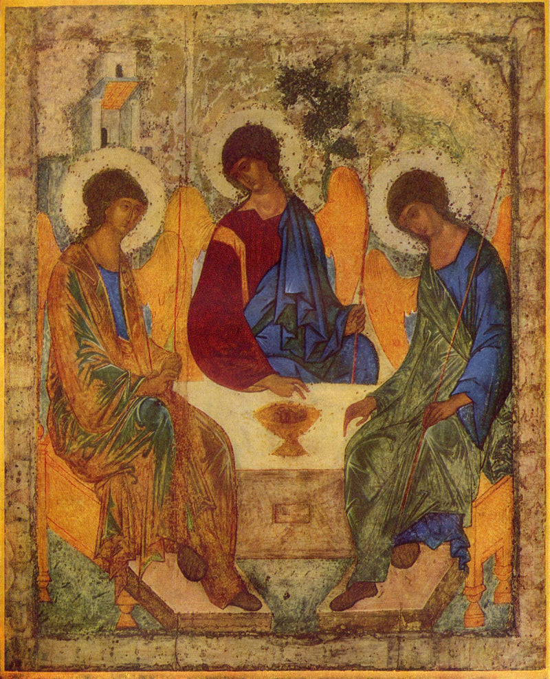Abrahams gjestfrihet - Andrej Rubljov