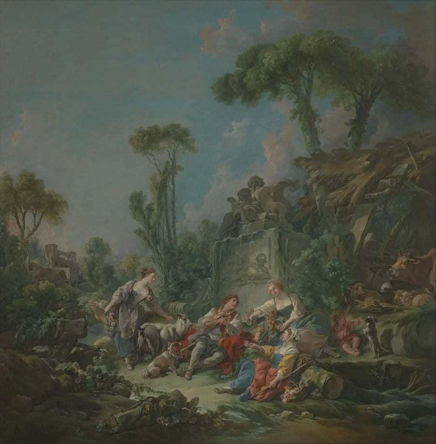 Gjeters idyll - François Boucher