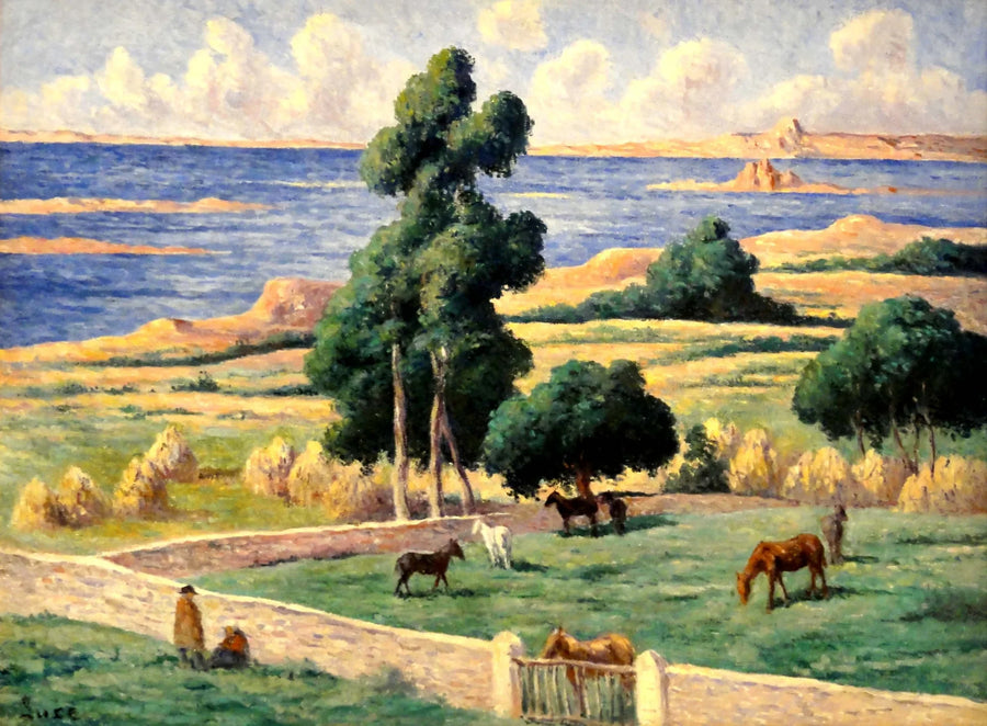 Øy av tre, Kermouster, Lézardrieux - Maximilien Luce
