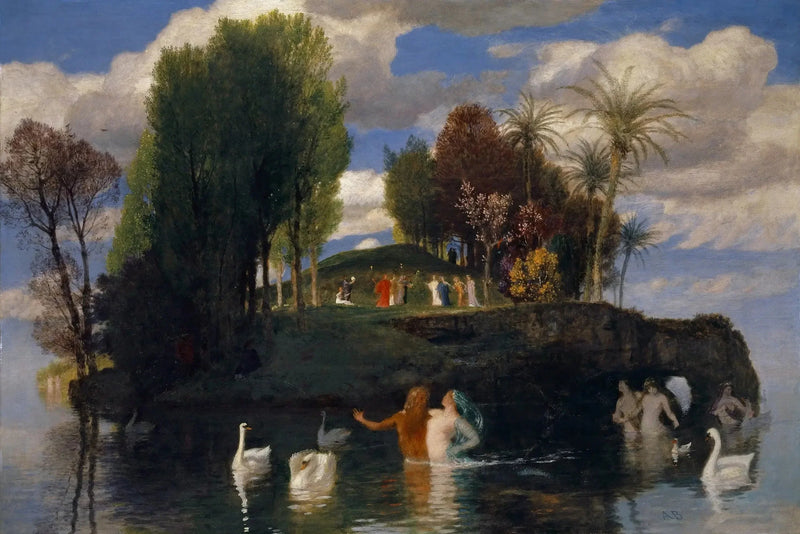Livets øy - Arnold Böcklin

Source:
L'île de la vie - Arnold Böcklin