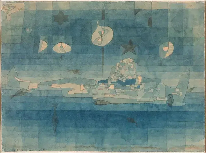Den oversvømte øya - Paul Klee