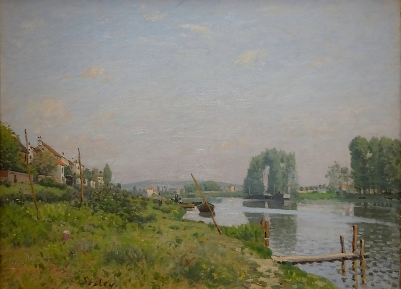 Øya Saint-Denis - Alfred Sisley