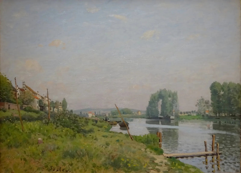 Øya Saint-Denis - Alfred Sisley