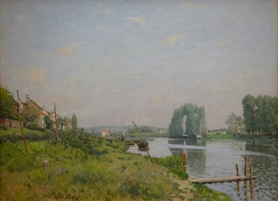 Øya Saint-Denis - Alfred Sisley