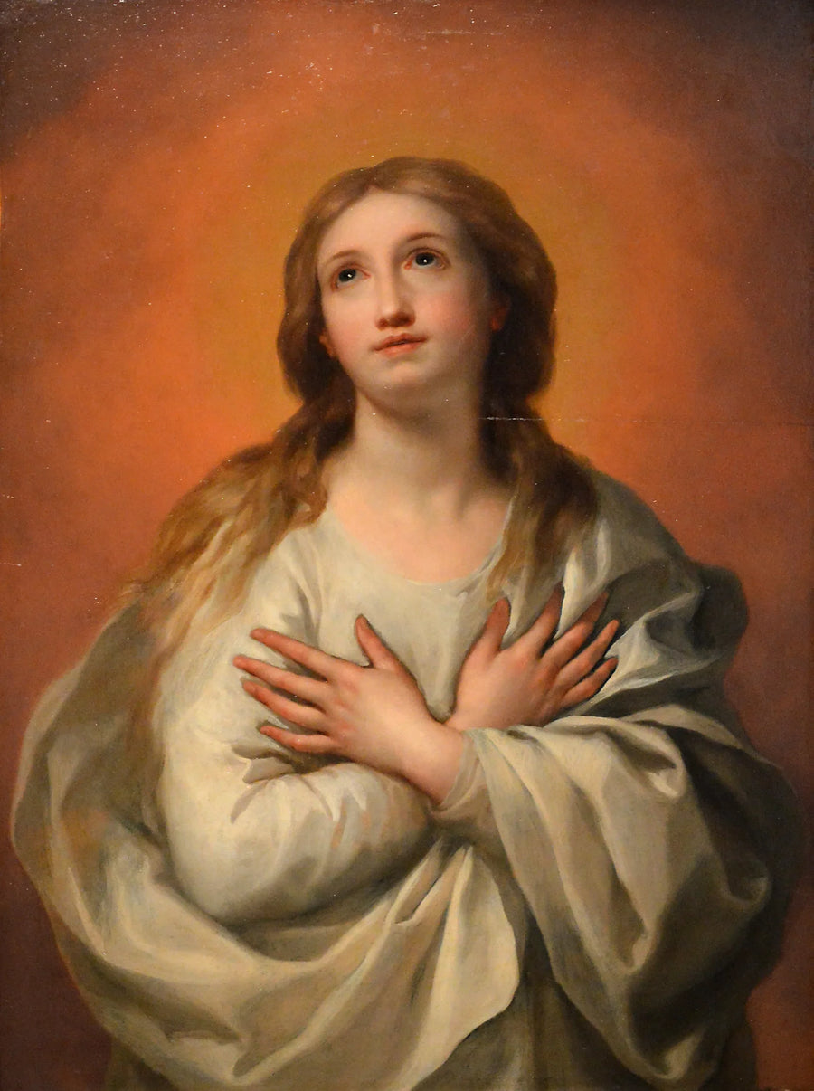 Den uplettede unnfangelse - Anton Raphael Mengs