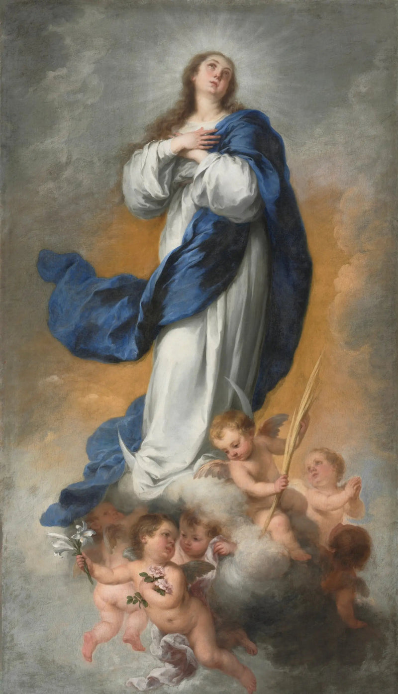Den Ubesmittede Oppfattelse - Bartolomé Esteban Murillo

Source:
L'Immaculée Conception - Bartolomé Esteban Murillo