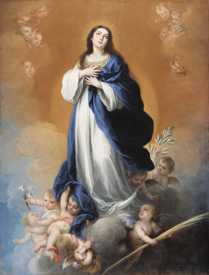Den Ubesmittede Oppfattelse - Bartolomé Esteban Murillo

Source:
L'Immaculée Conception - Bartolomé Esteban Murillo