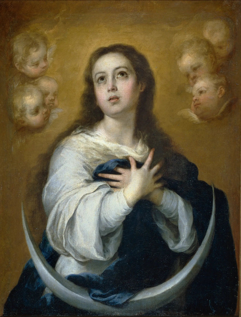 Den Ubesmittede Oppfattelse - Bartolomé Esteban Murillo

Source:
L'Immaculée Conception - Bartolomé Esteban Murillo