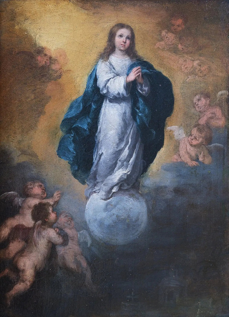Den Uplettede unnfangelse - Bartolomé Esteban Murillo

Source:
L'Immaculée Conception - Bartolomé Esteban Murillo