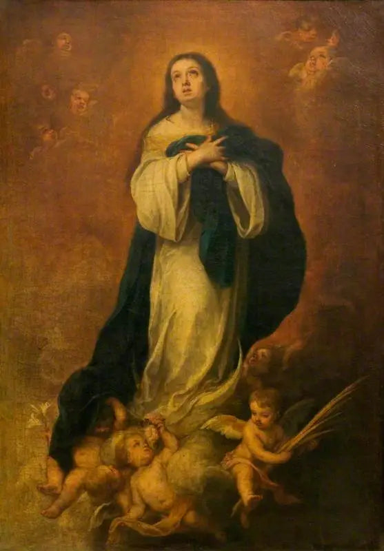 Den Ubesmittede unnfangelse - Bartolomé Esteban Murillo

Source:
L'Immaculée Conception - Bartolomé Esteban Murillo