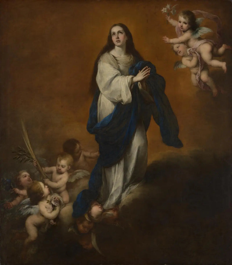 Den Ubesmittede Oppfattelse - Bartolomé Esteban Murillo

Source:
L'Immaculée Conception - Bartolomé Esteban Murillo
