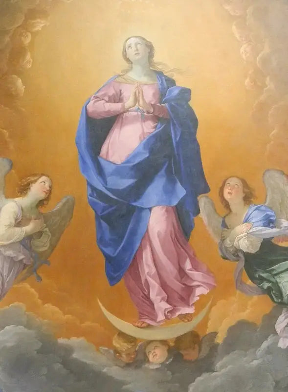 Den uplettede unnfangelse - Guido Reni