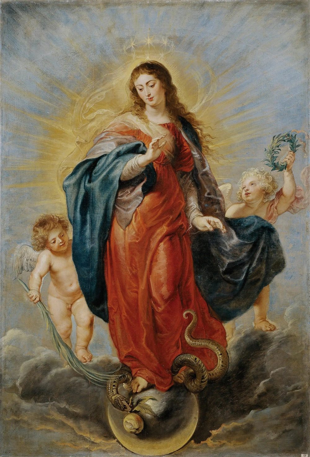 L'Immaculée Conception - Peter Paul Rubens image 1 tableau peint à l’huile sur toile
