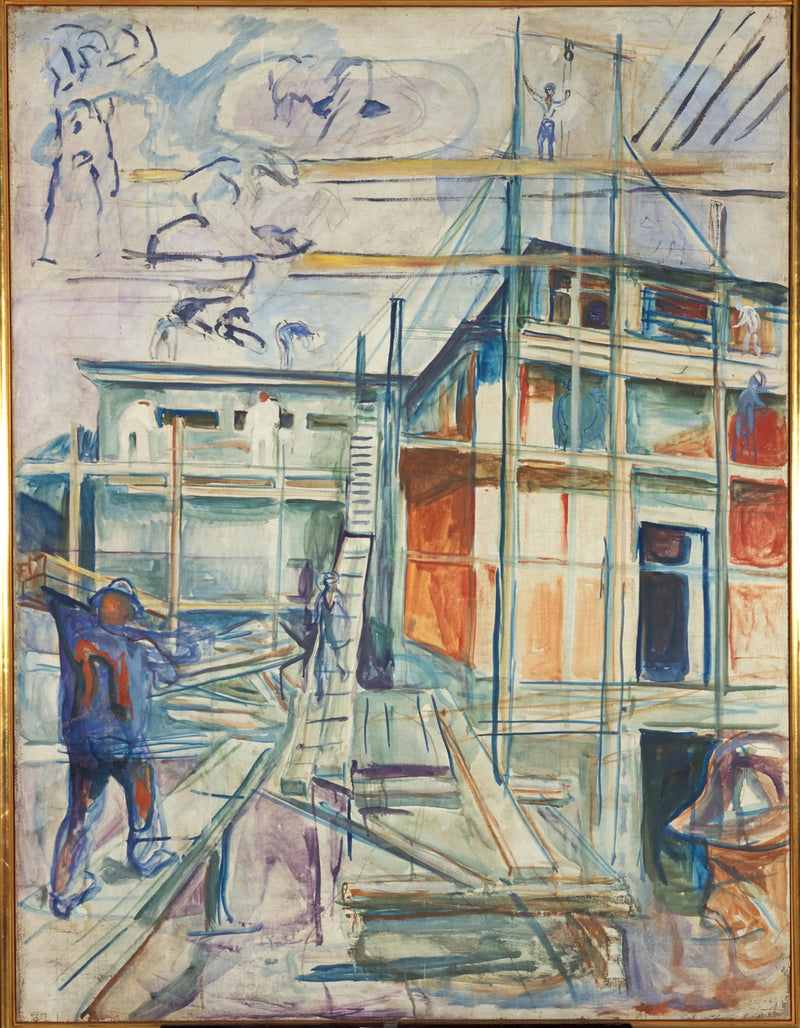 Vinterstudioet - Edvard Munch