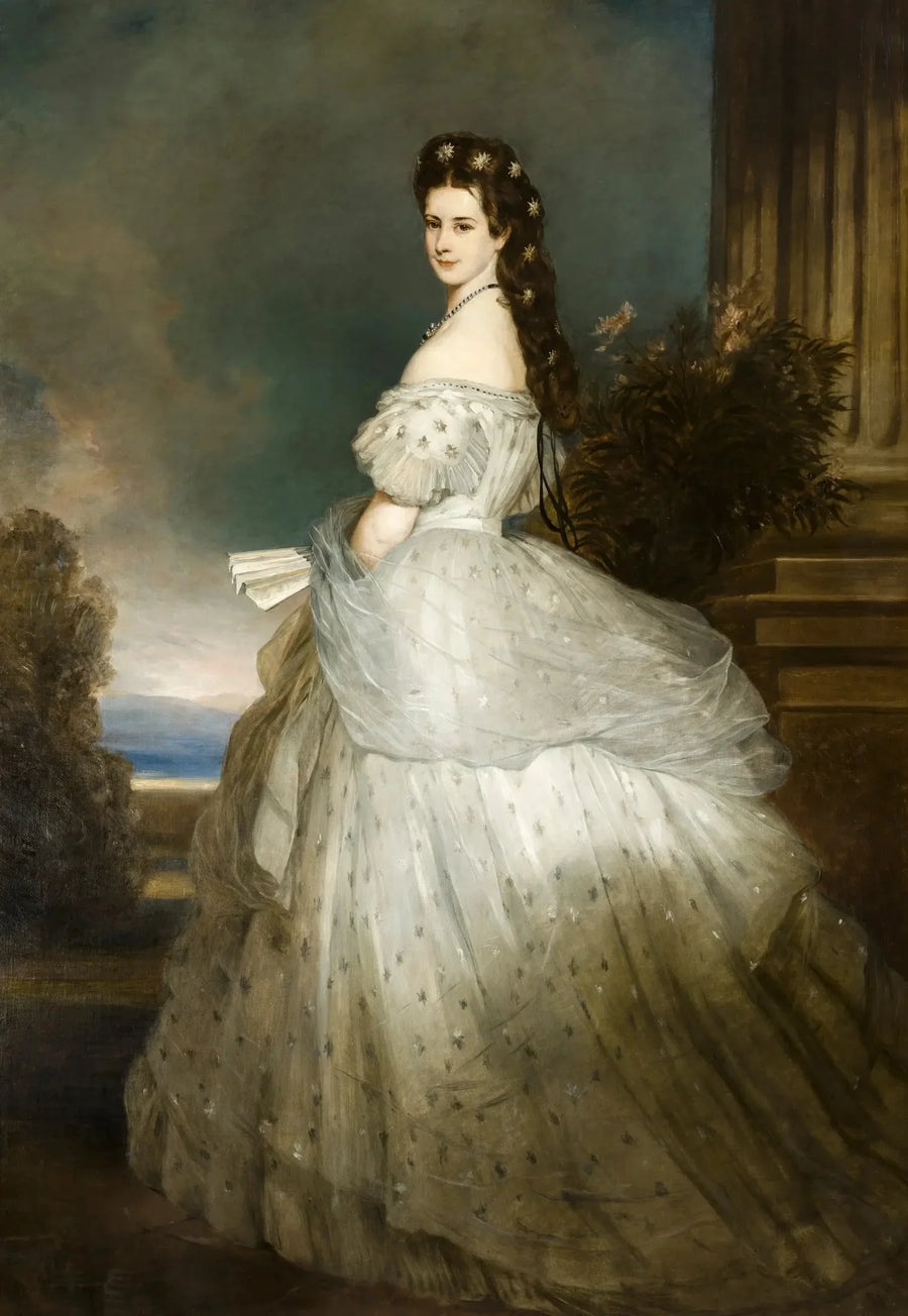 Keiserinne Elisabeth - Franz Xaver Winterhalter

Source:
l'impératrice Élisabeth - Franz Xaver Winterhalter
