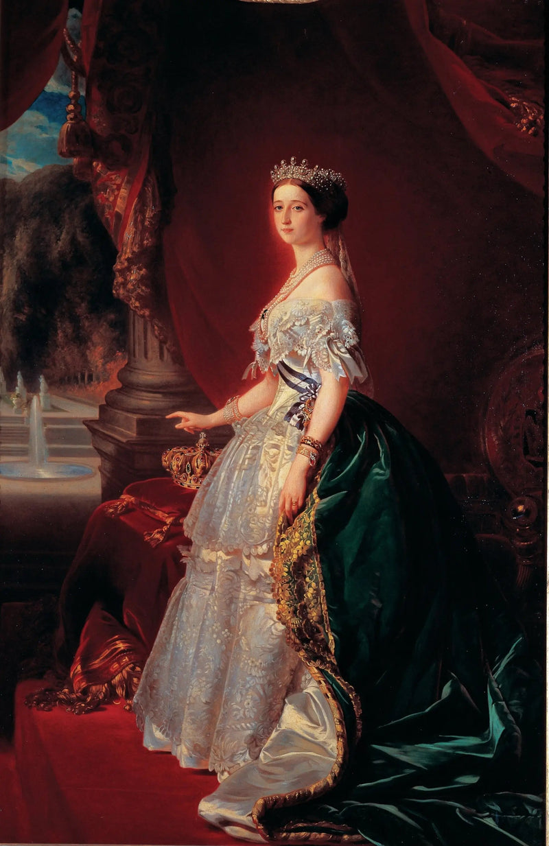 Keiserinne Eugénie - Franz Xaver Winterhalter

Source:
L'impératrice Eugénie - Franz Xaver Winterhalter