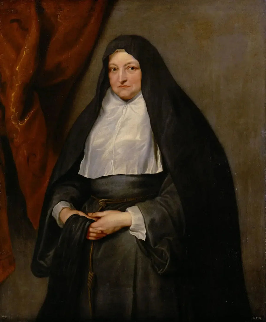 Infante Isabelle Claire Eugénie d'Autriche som nonne - Antoine van Dyck

Source:
L'infante Isabelle Claire Eugénie d'Autriche en religieuse - Antoine van Dyck