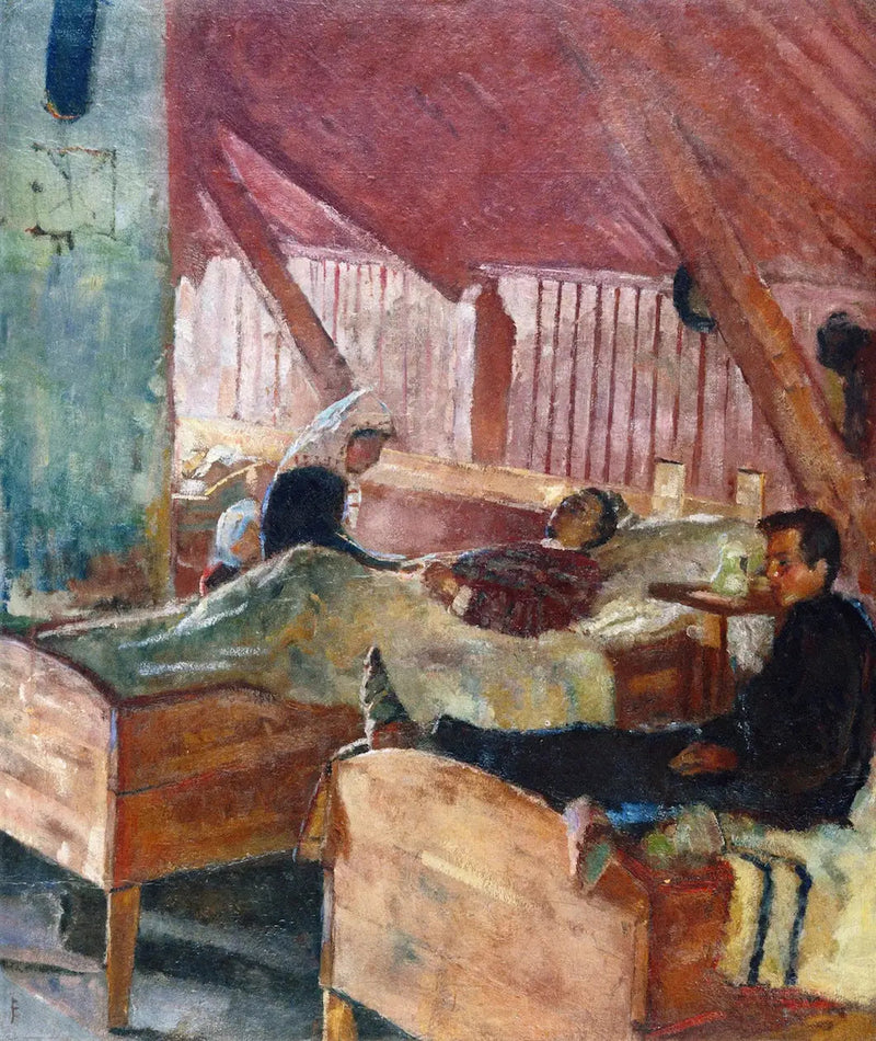 Sykehuset i Helgelandsmoen - Edvard Munch