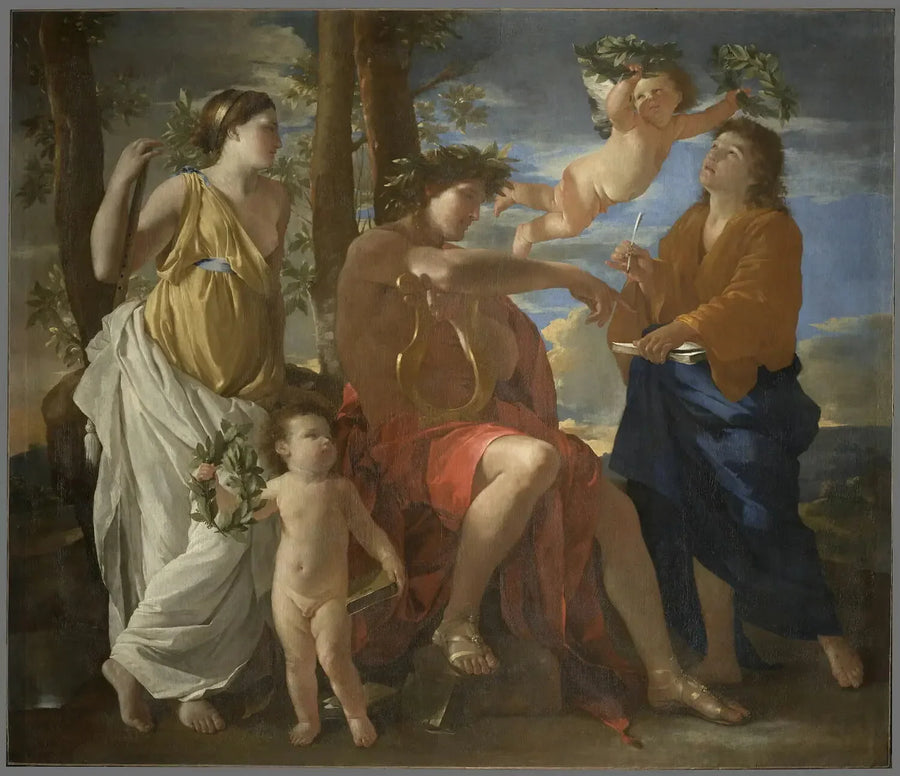 Poetens inspirasjon - Nicolas Poussin