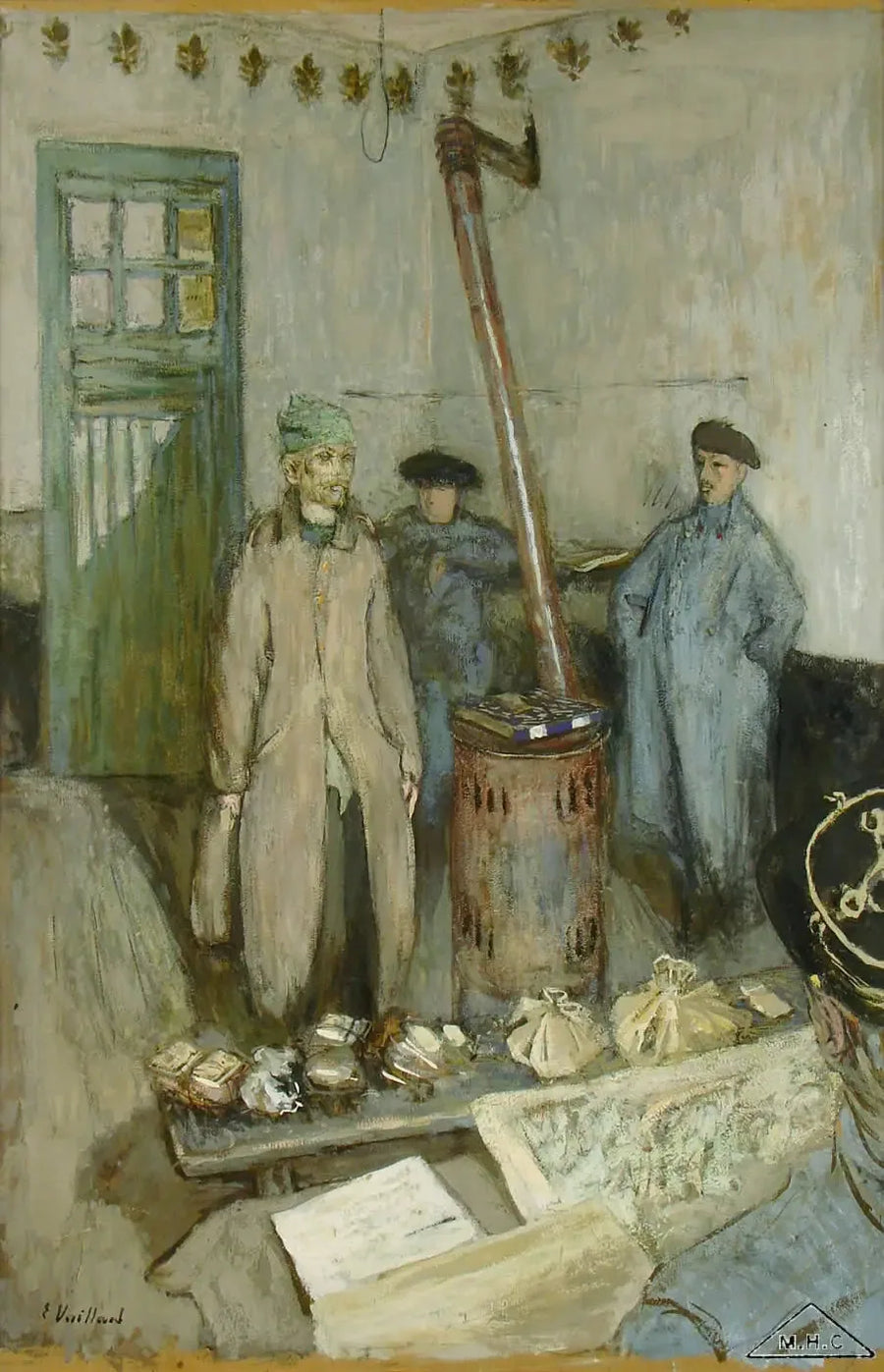 Fangeavhør - Édouard Vuillard