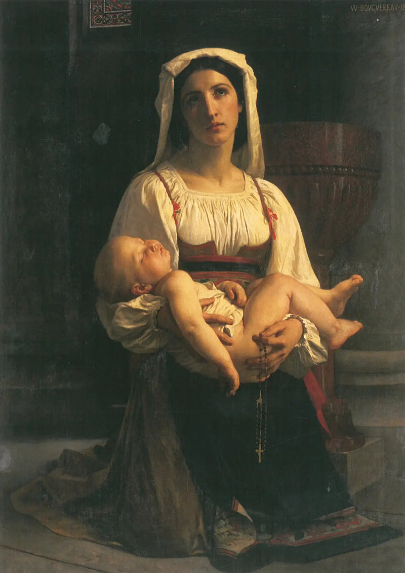 Innkallingen til Jomfruen - Bouguereau