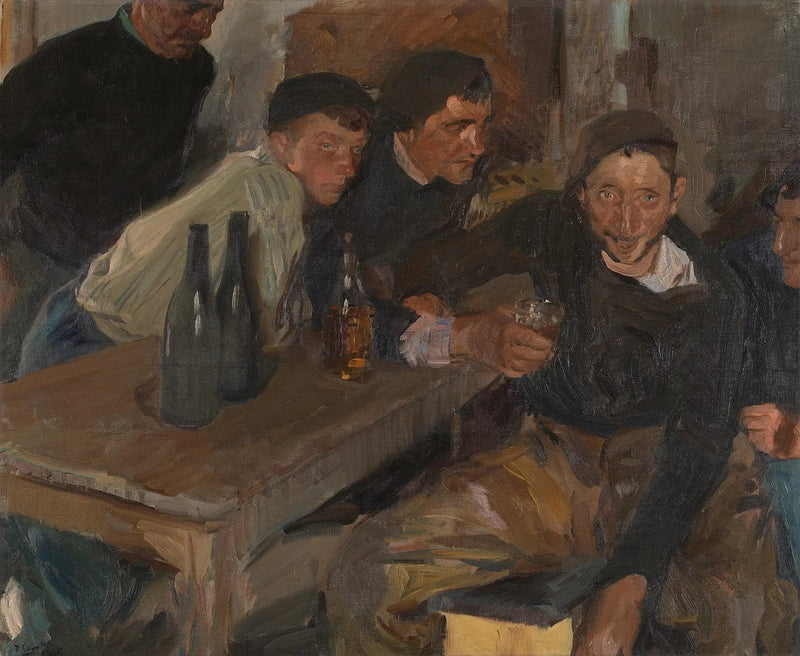 Den berusede, Zarauz - Joaquín Sorolla