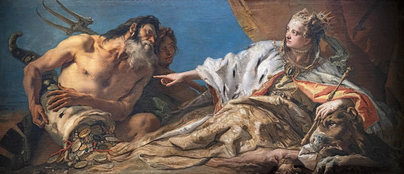 Neptuns ofring til Venezia - Giovanni Battista Tiepolo
