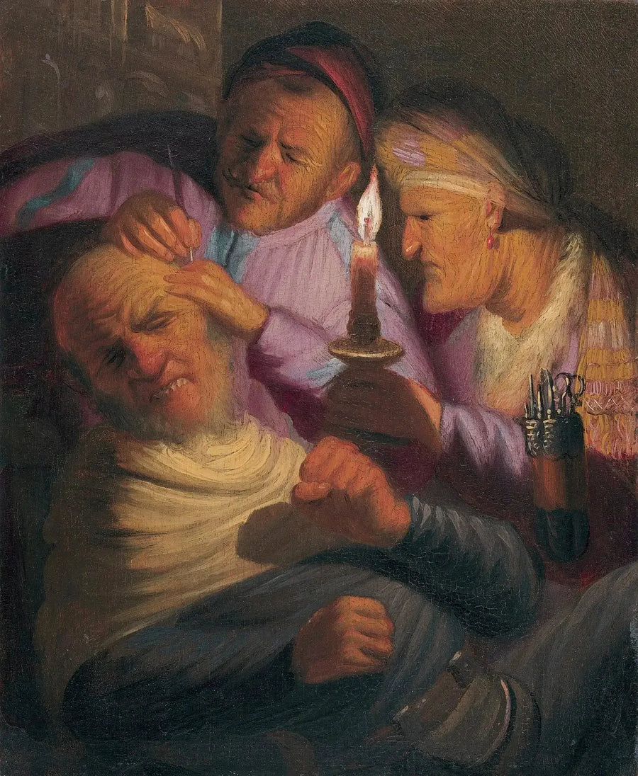 Operasjonen (Allegori av Berøring) - Rembrandt