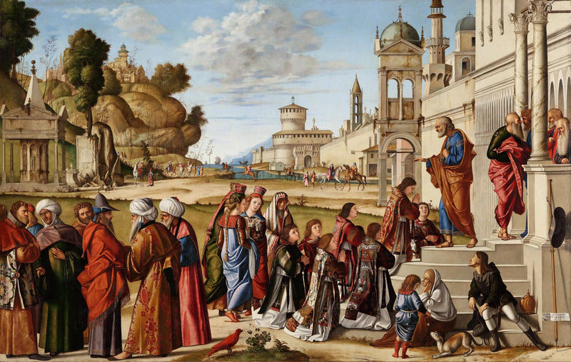 Saint Stefani ordinering - Vittore Carpaccio