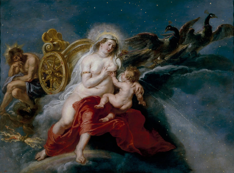 Opprinnelsen til Melkeveien - Peter Paul Rubens