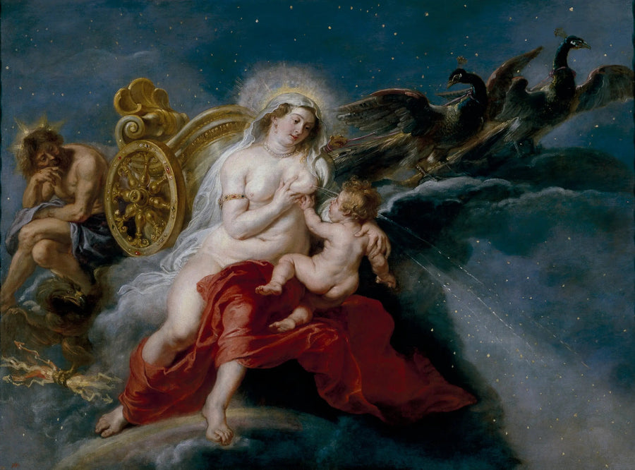 Opprinnelsen til Melkeveien - Peter Paul Rubens