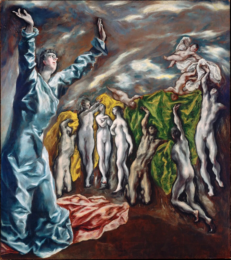Åpningen av den femte segl - El Greco