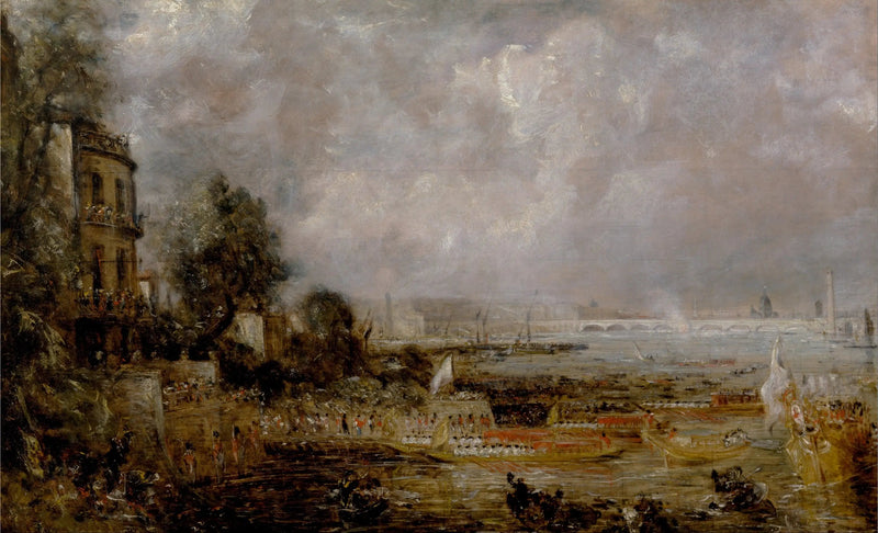 Åpningen av Waterloo-broen - John Constable