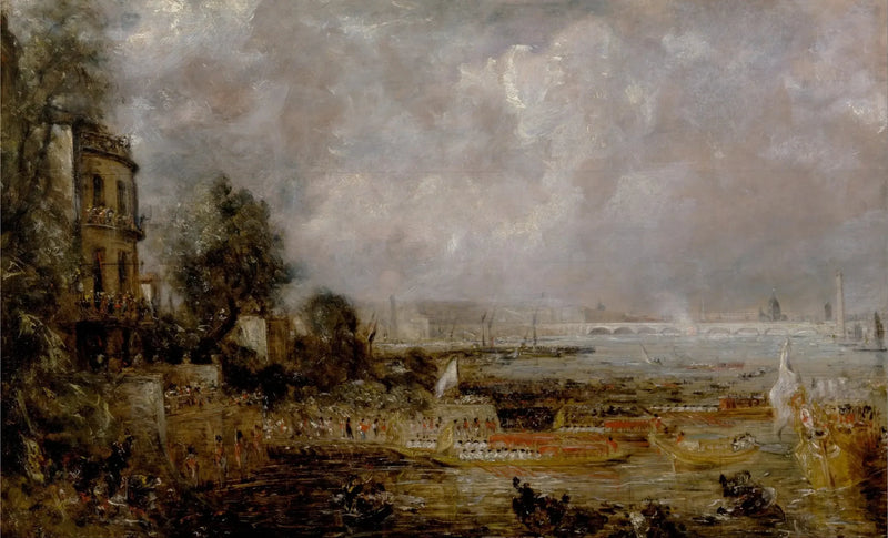Åpningen av Waterloo-broen - John Constable