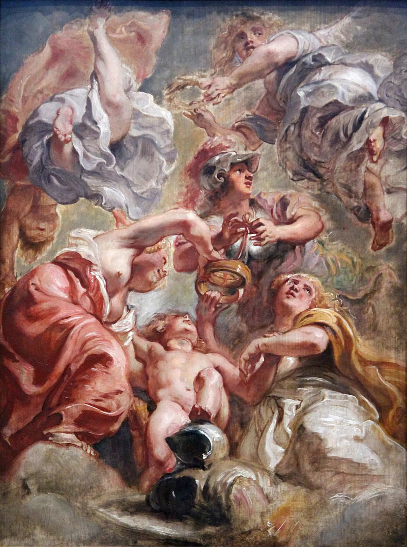 Englands og Skottlands forening - Peter Paul Rubens