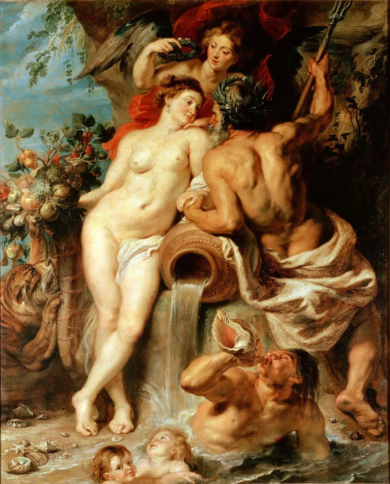 Jordens og vannets union - Peter Paul Rubens